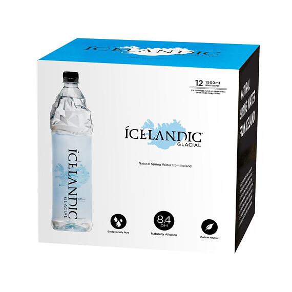 Icelandic Glacial Water 1.5 l Celé Balení 12 ks