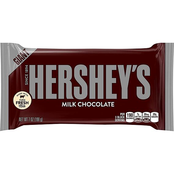 Hershey's Giant Milk Chocolate 198 g