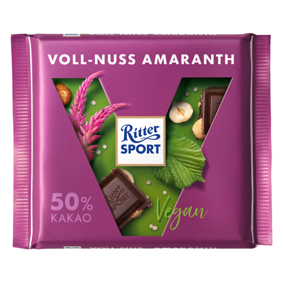 Ritter Sport Vegan Voll-nuss Amaranth 100 g