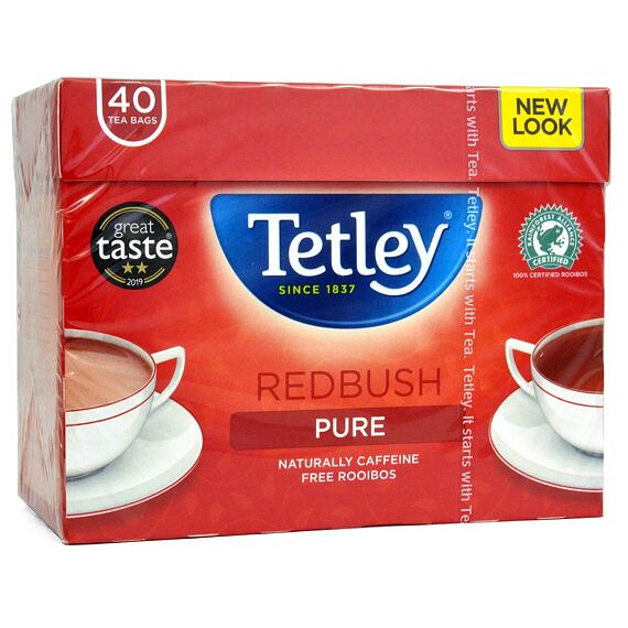 Tetley Redbush čaj 40 ks 100 g