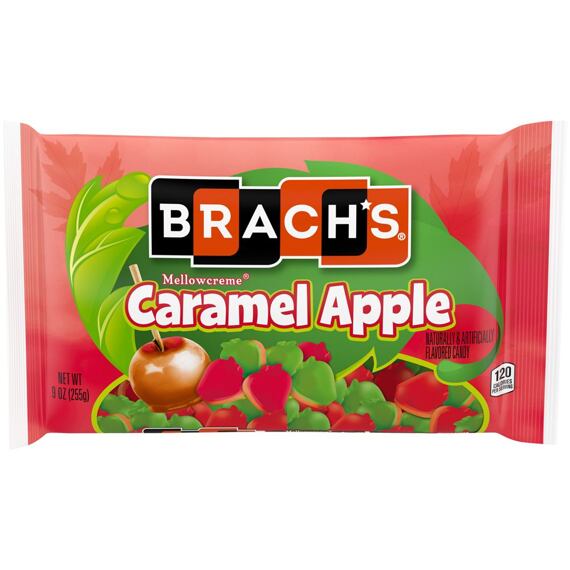 Brach's Candy Corn medové bonbony ve tvaru jablka 255 g